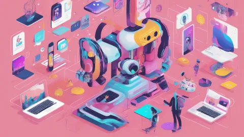 Canva AI integration with ChatGPT and Claude illustration